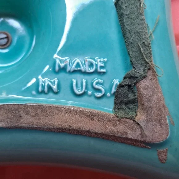 Hyde Park Ashtray Vintage Ceramic Green Mid Century Modern Decor 1990 U.S.A.‎ - Picture 6 of 6